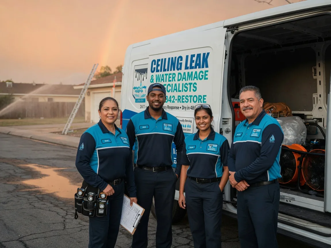 Ceiling Leak Cleanup company in Tiplersville, MS