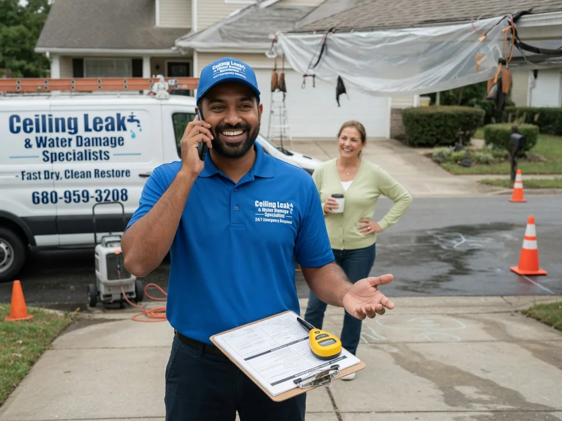 Ceiling Leak Cleanup Tiplersville, MS FAQs